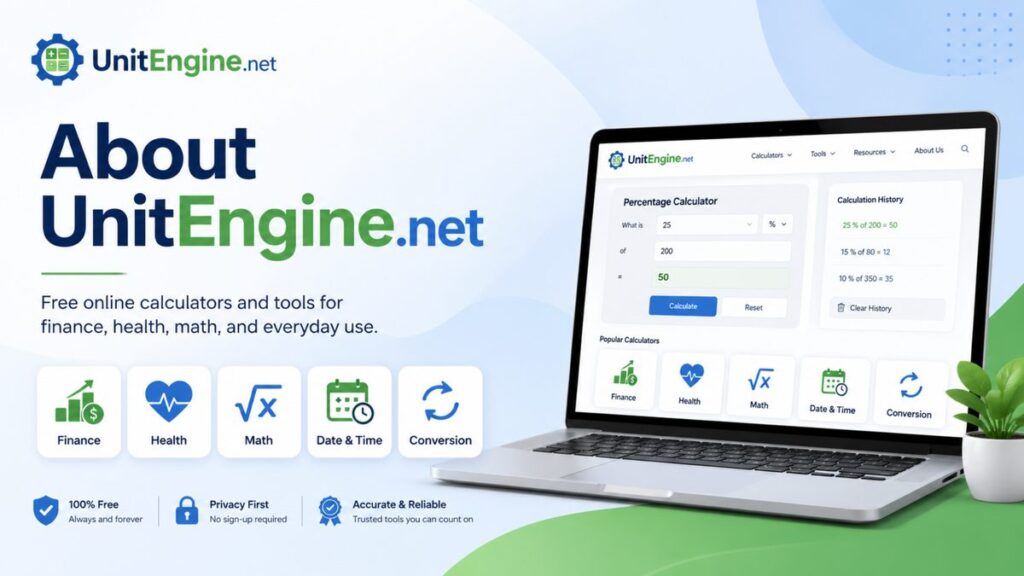 About UnitEngine.net online calculators